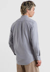 Farah Brewer Slim Fit Oxford Shirt, Grey