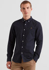 Farah Brewer Slim Fit Oxford Shirt, Navy