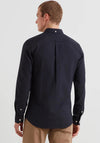 Farah Brewer Slim Fit Oxford Shirt, Navy