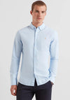 Farah Brewer Slim Fit Oxford Shirt, Sky Blue