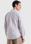 Farah Brewer Stripe Oxford Shirt, Deep Purple & White