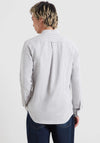 Farah Brewer Stripe Oxford Shirt, Rosemary Green & White
