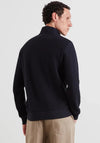 Farah Conrad Quarter Zip Knit Sweater, True Navy