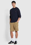 Farah Edwards Crew Neck Sweater, True Navy