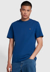 Farah Danny T-Shirt, Blue Peony