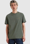 Farah Danny T-Shirt, Rosemary Green Marl