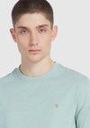Farah Danny T-Shirt, Grove Green Marl