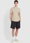 Farah Danny T-Shirt, Hazelnut Marl