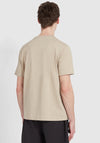 Farah Danny T-Shirt, Hazelnut Marl