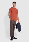 Farah Danny T-Shirt, Teak Marl