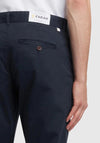 Farah Elm Organic Cotton Twill Chinos, True Navy