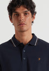 Farah Elton Polo Shirt, True Navy