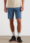 Farah Hawk Twill Chino Shorts, Iris Blue