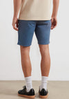 Farah Hawk Twill Chino Shorts, Iris Blue