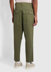 Farah Hawtin Relaxed Fit Twill Trousers, Vintage Green