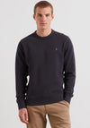 Farah Hemming Crew Neck Sweatshirt, True Navy
