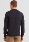 Farah Hemming Crew Neck Sweatshirt, True Navy