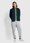 Farah Jim Quarter Zip Sweatshirt, Wreath Green