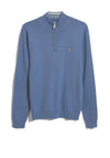 Farah Louder Quarter Zip Sweater, Sheaf Blue