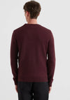 Farah Maidstone Lambswool Sweater, Bordeaux