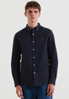 Farah Milners Shirt, Navy Marl