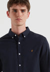 Farah Milners Shirt, Navy Marl