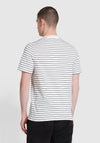 Farah Oakland Stripe T-Shirt, Ecru