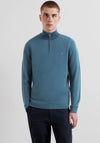 Farah Redchurch Quarter Zip Sweater, Chalk Blue