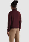 Farah Redchurch Quarter Zip Sweater, Wine