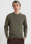 Farah Shepard Crew Neck Sweater, Rosemary Green