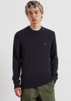 Farah Shepard Crew Neck Sweater, True Navy