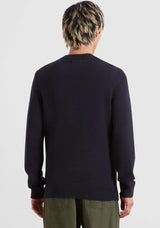 Farah Shepard Crew Neck Sweater, True Navy