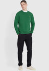 Farah Tim Crew Neck Sweatshirt, Green Meadow