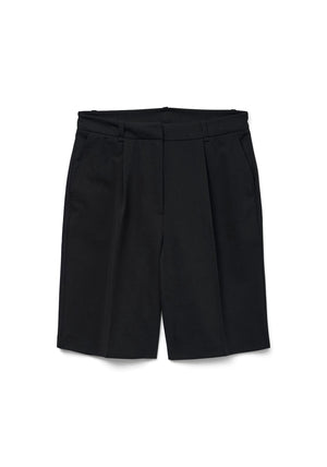 Vero Moda Aware Passi Knee Length Shorts, Black
