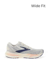 Brooks Womens Adrenaline GTS 24 Wide Fit Running Trainers, Grey