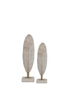 Mindy Brownes Decorative Feather Ornaments, Set of 2