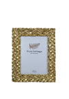 Fern Cottage Lattice Frame Gold, 5x7in