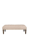 SAND BUTTON PRESSED OTTOMAN
