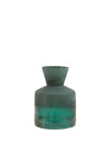 Premier Housewares Baila Small Glass Vase, Green