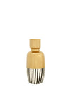 Premier Housewares Cassia Large Ceramic Vase, Gold