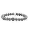 Frank 1967 Beaded Bracelet, Grey