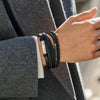Frank 1967 Bold Beaded Bracelet, Black