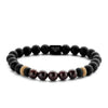 Frank 1967 Garnet Beaded Bracelet, Black