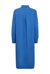 Freequent Lava Linen Midi Shirt Dress, Nebulas Blue