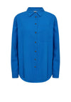 Freequent Lava Linen Shirt, Blue