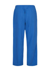 Freequent Lava Linen Ankle Trousers, Nebulas Blue
