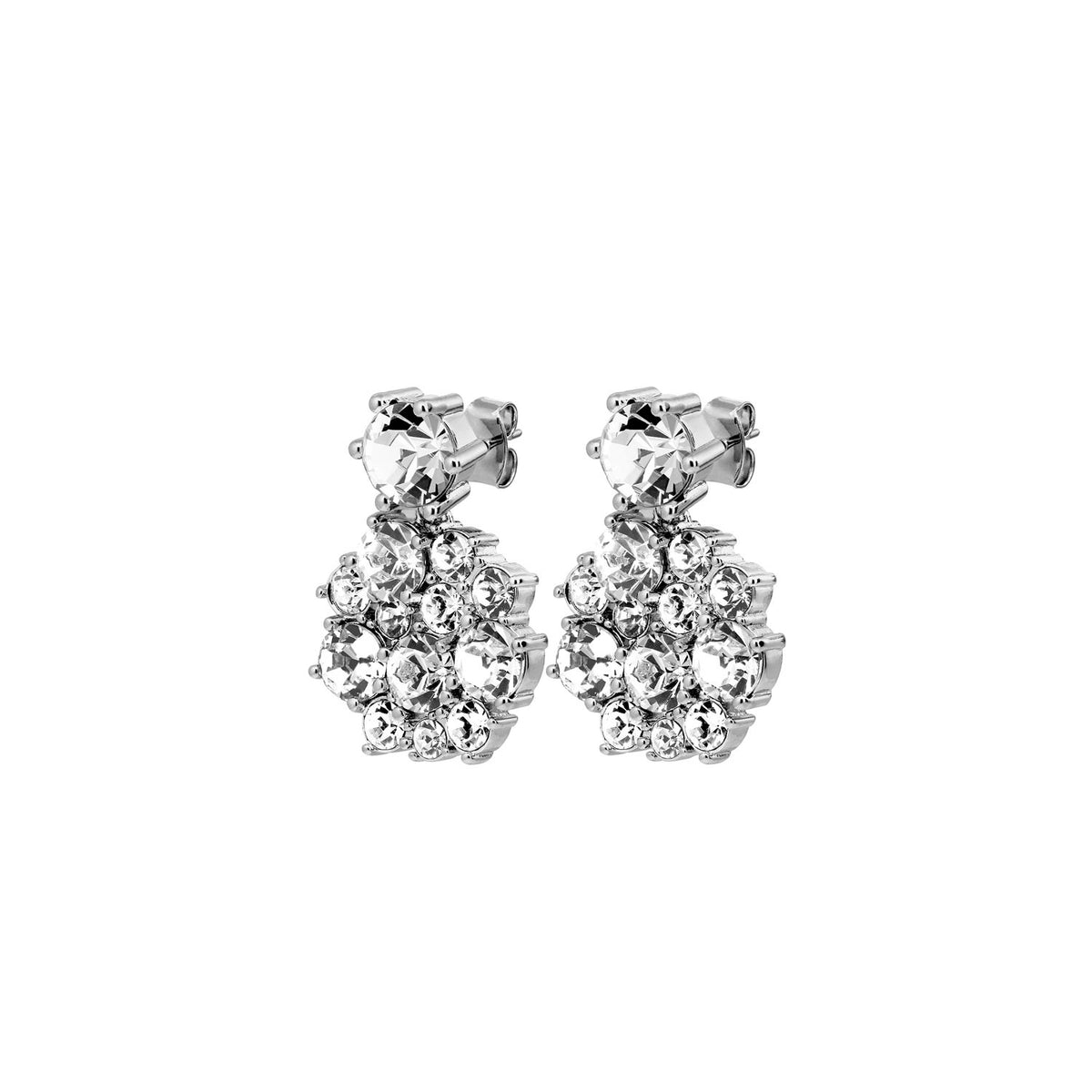 Dyrberg/Kern Freesia Earrings, Silver