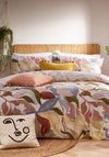 Furn Amarosa Abstract Duvet Cover Set, Plaster Multi