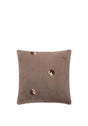 FESTIVE PUDDING FAUX FUR CUSHION