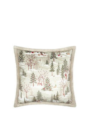 FOREST FESTIVITIES VELVET CUSHION